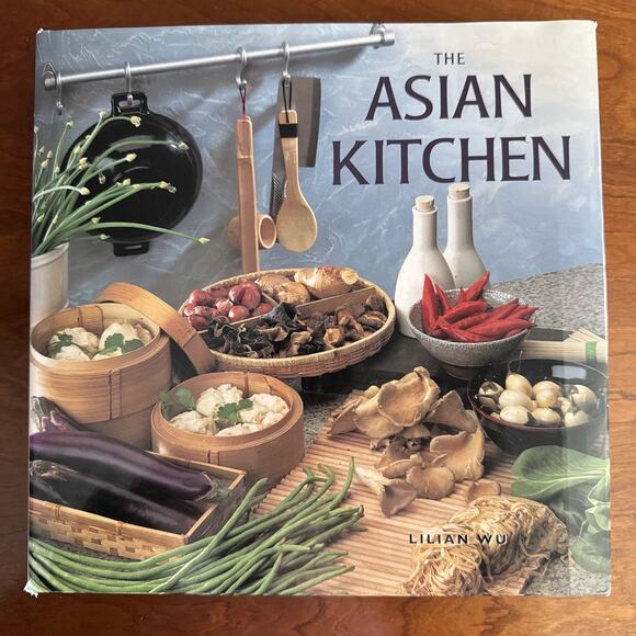 The Asian‎ Kitchen by Lillian Wu 2001 Asian Food Recipes Illustrations - Picture 1 of 8